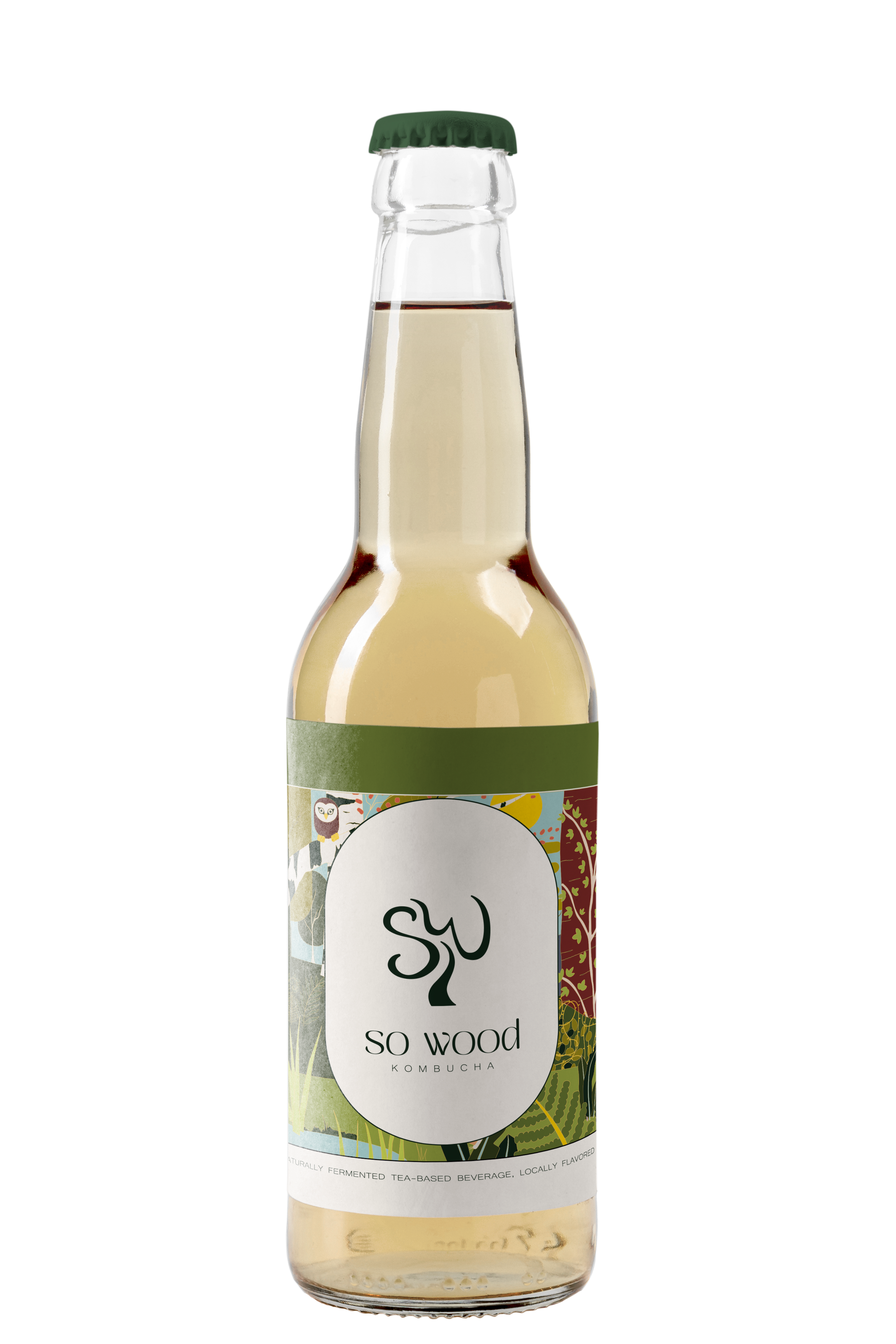 SoWood Kombucha saveur Pin Sylvestre